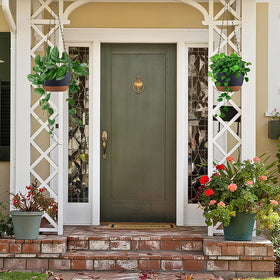Kvetto set of two planters offers versatile pairing for plants and flowers