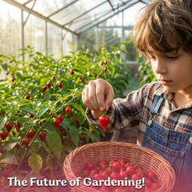 KVITER Organic heirloom seeds pack emphasizing non-GMO heritage