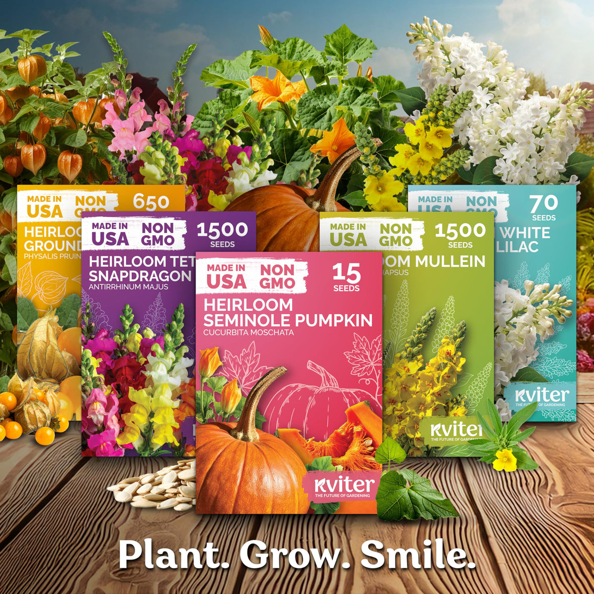 KVITER seeds for outdoor planting in home garden beds