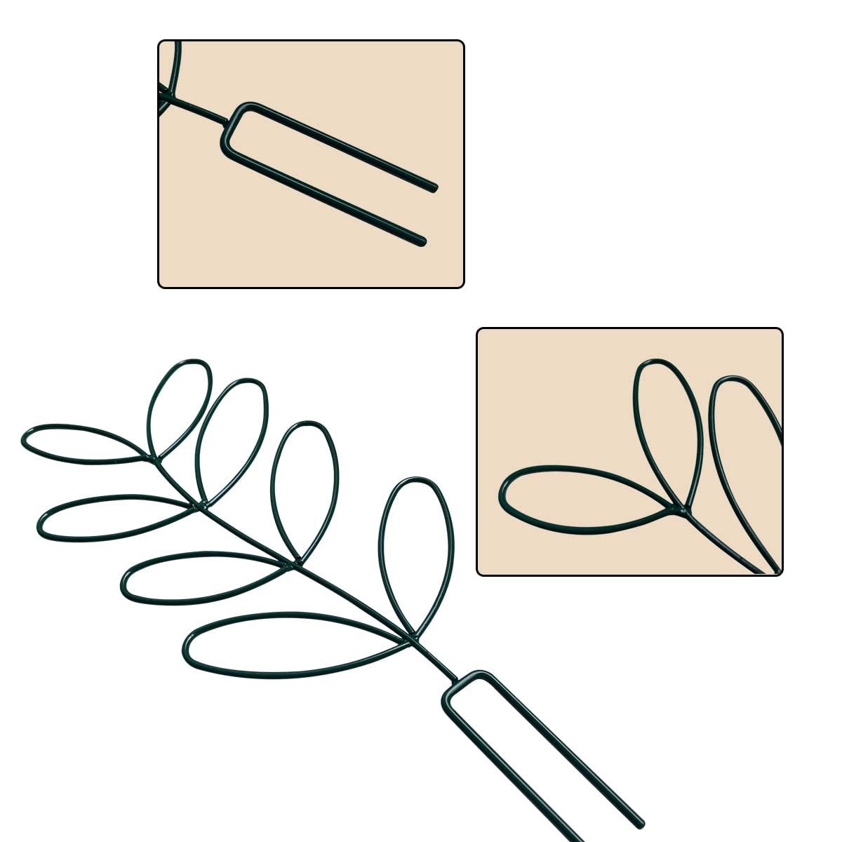 KVZVK gift-ready plant trellis for plant lovers and home gardens.