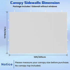 Kweetle sidewalls used for outdoor events for added shelter.