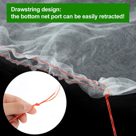 KXCOFTXI transparent mesh protects crops from small intruders while preserving airflow