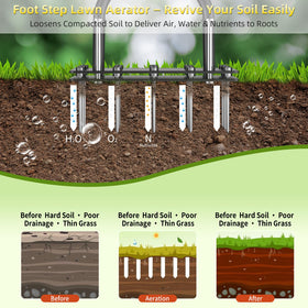 Sturdy steel with rust-resistant coating for long-term outdoor use.