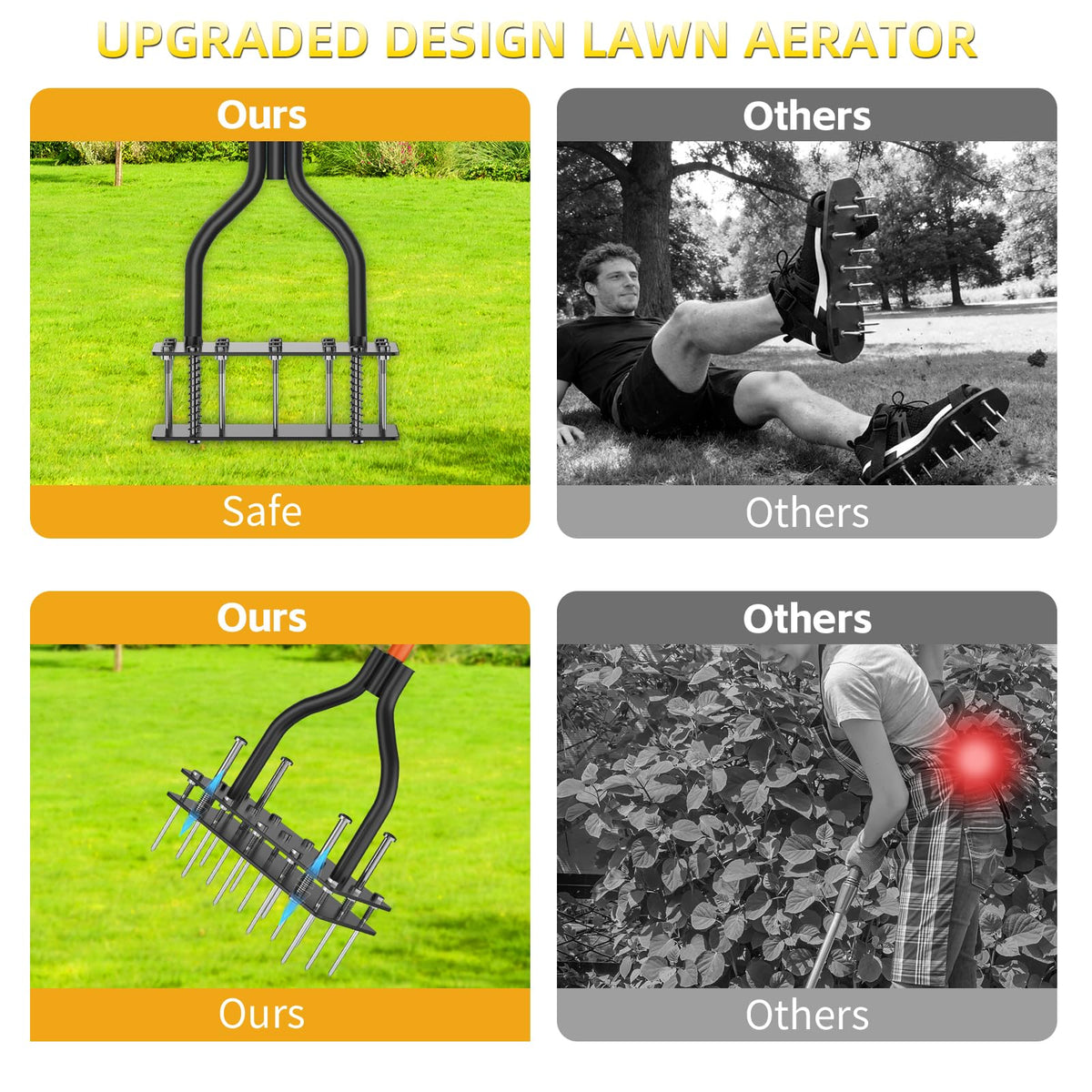 Ideal for yards and gardens seeking improved drainage.