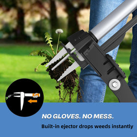 KXGBARN weed remover claws close-up shows durable steel grip for tough soils