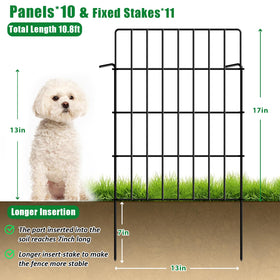 KYATE stake insertion provides added soil stability during fence setup.