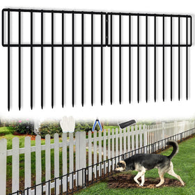 KYATE No Dig Fence 14 panels: quick perimeter setup for larger yards