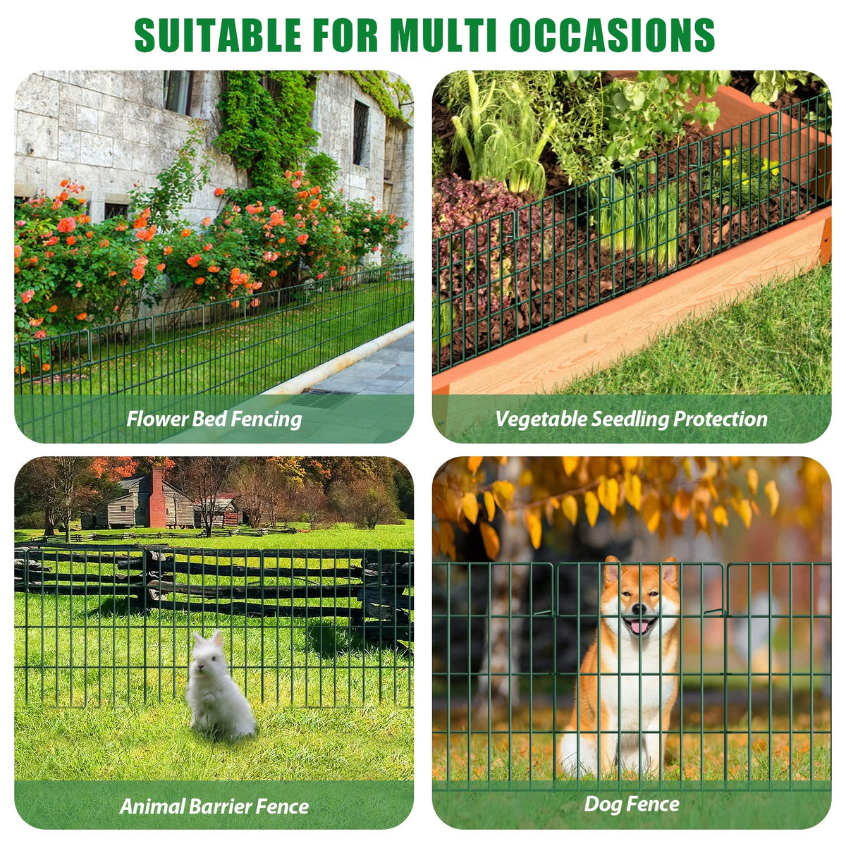 Portable pet barrier fence suitable for patios and porches