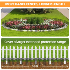 KYATE rustproof metal fence panels withstand weather and last season after season.
