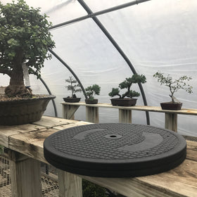 Kydely Mighty Mini Bonsai Turntable 360-degree rotation enables easy pruning.