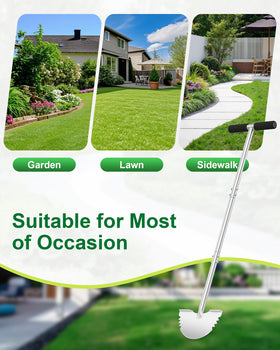 KYEEN-TOOLS all-terrain edger suits lawns, pathways, and beds.