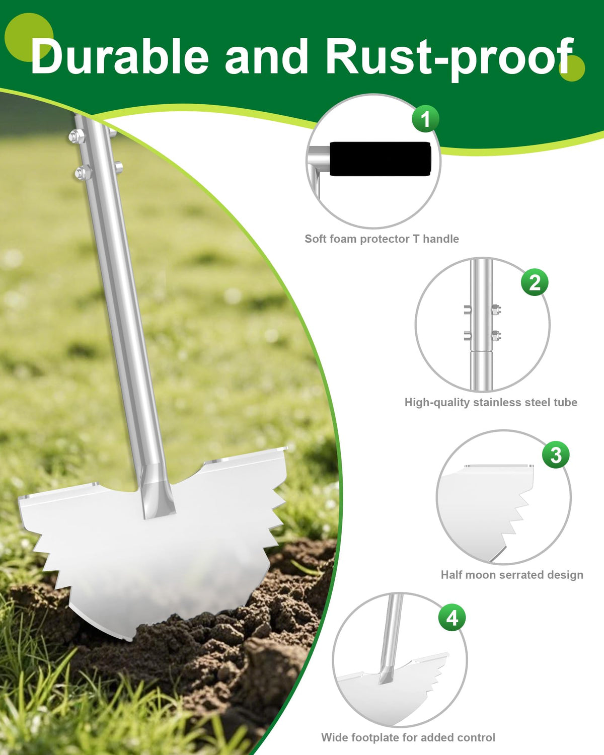 KYEEN-TOOLS easy installation and storage after use.
