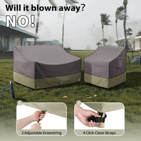 KylinLucky padded handles enable easy fitting and removal of the cover.
