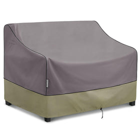 KylinLucky patio loveseat cover fits 52W x 32D x 34H for outdoor protection.