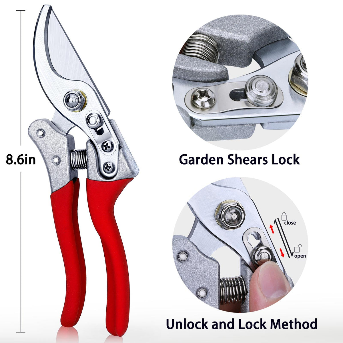 Kynup pruning shears stainless steel blade resists rust