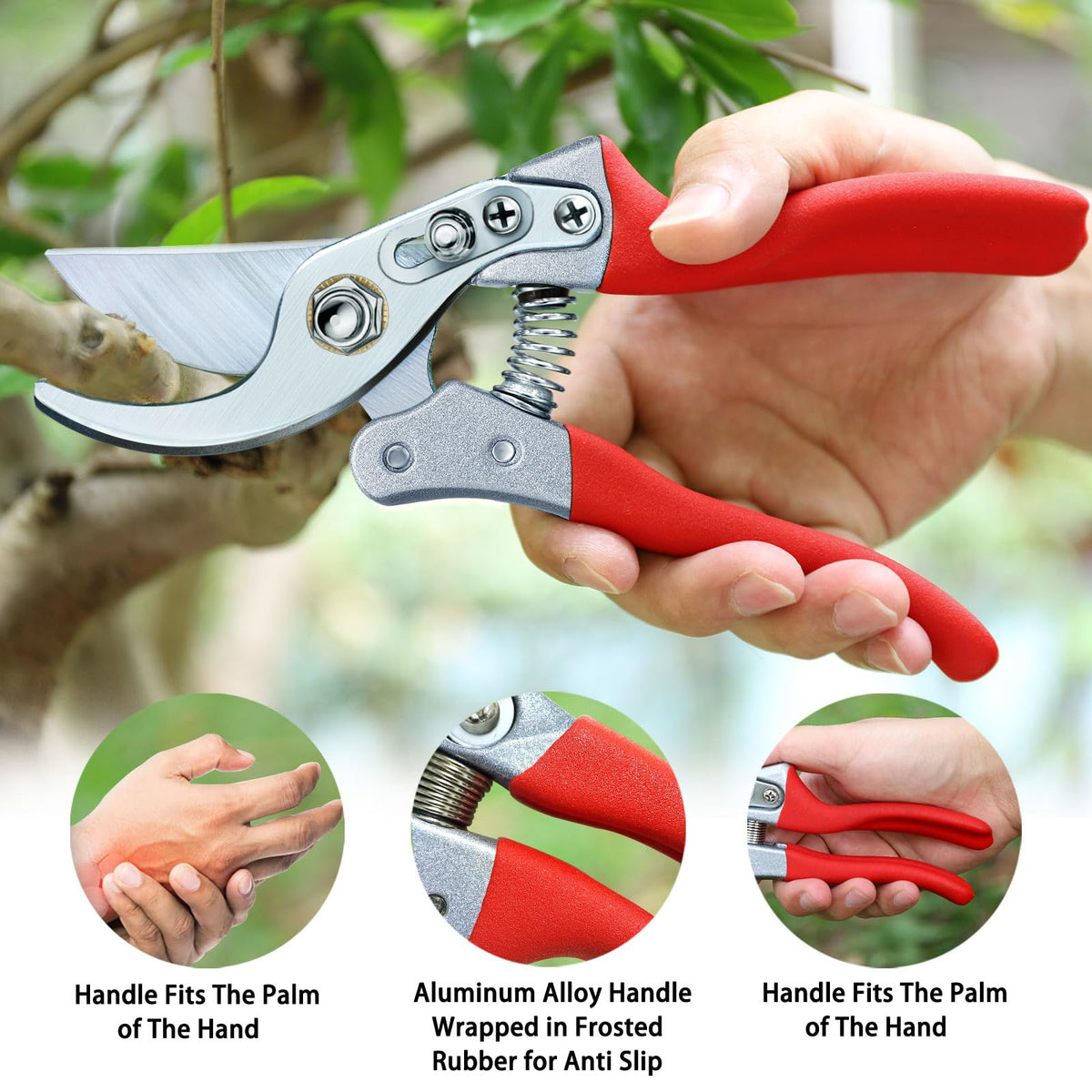 Kynup pruning shears SK-5 blades stay sharp and rust-resistant.
