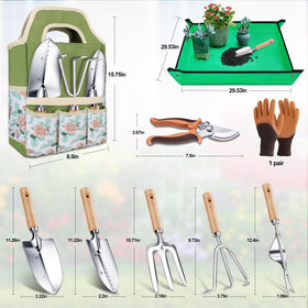 Kynup waterproof garden bag keeps tools organized and portable for outdoor use.