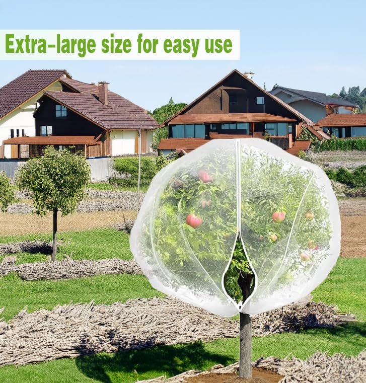 KYRGEU versatile garden netting protects various plants