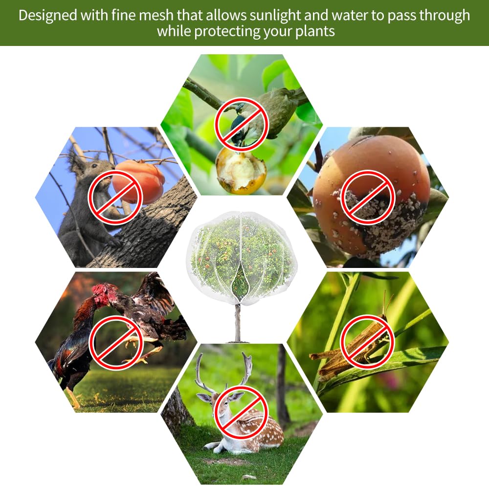 KYRGEU side zipper enables easy fruit harvest