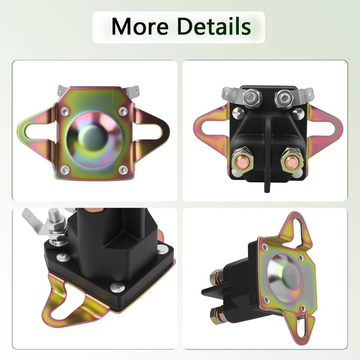 117-1197 solenoid supports 12V systems powering lawn equipment