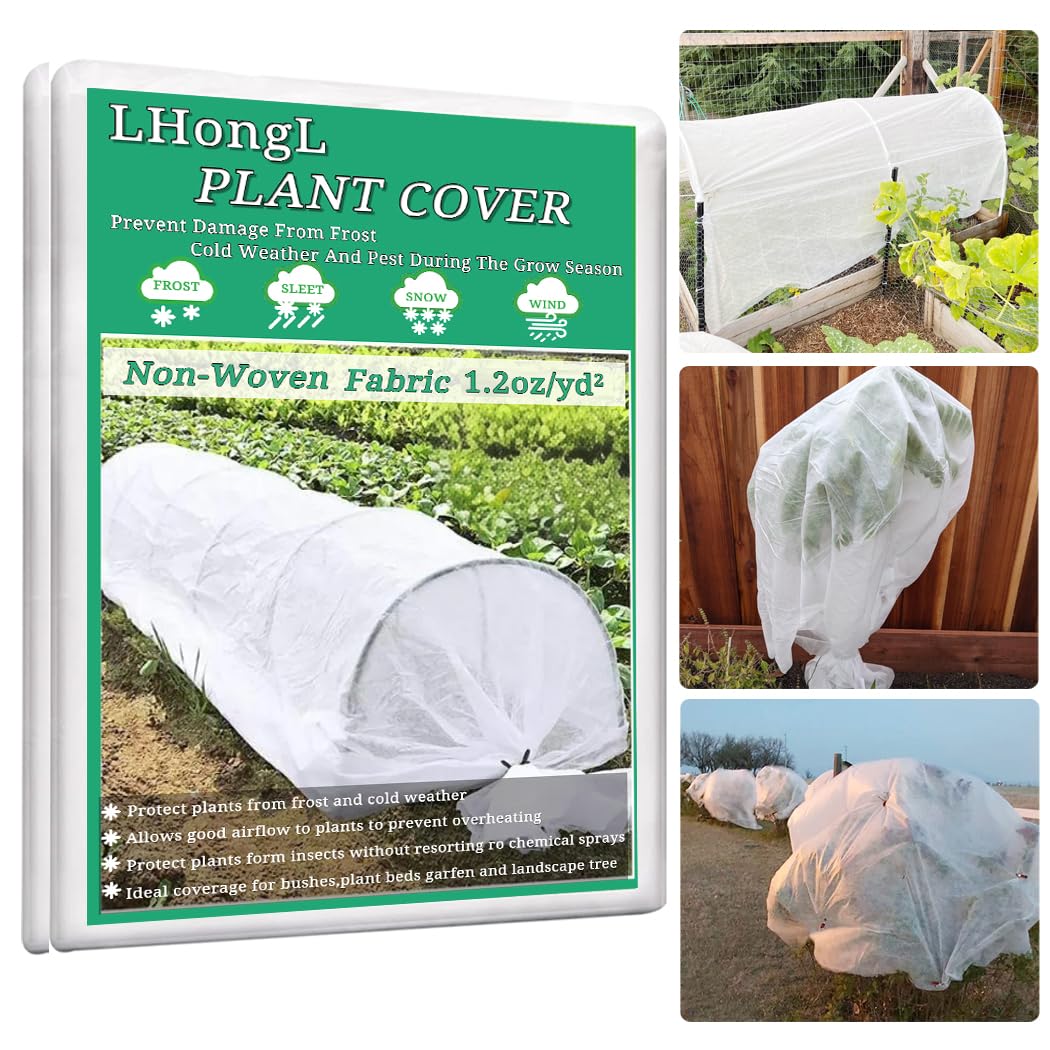 LHongL plant covers shield crops from frost with ultra-fine mesh
