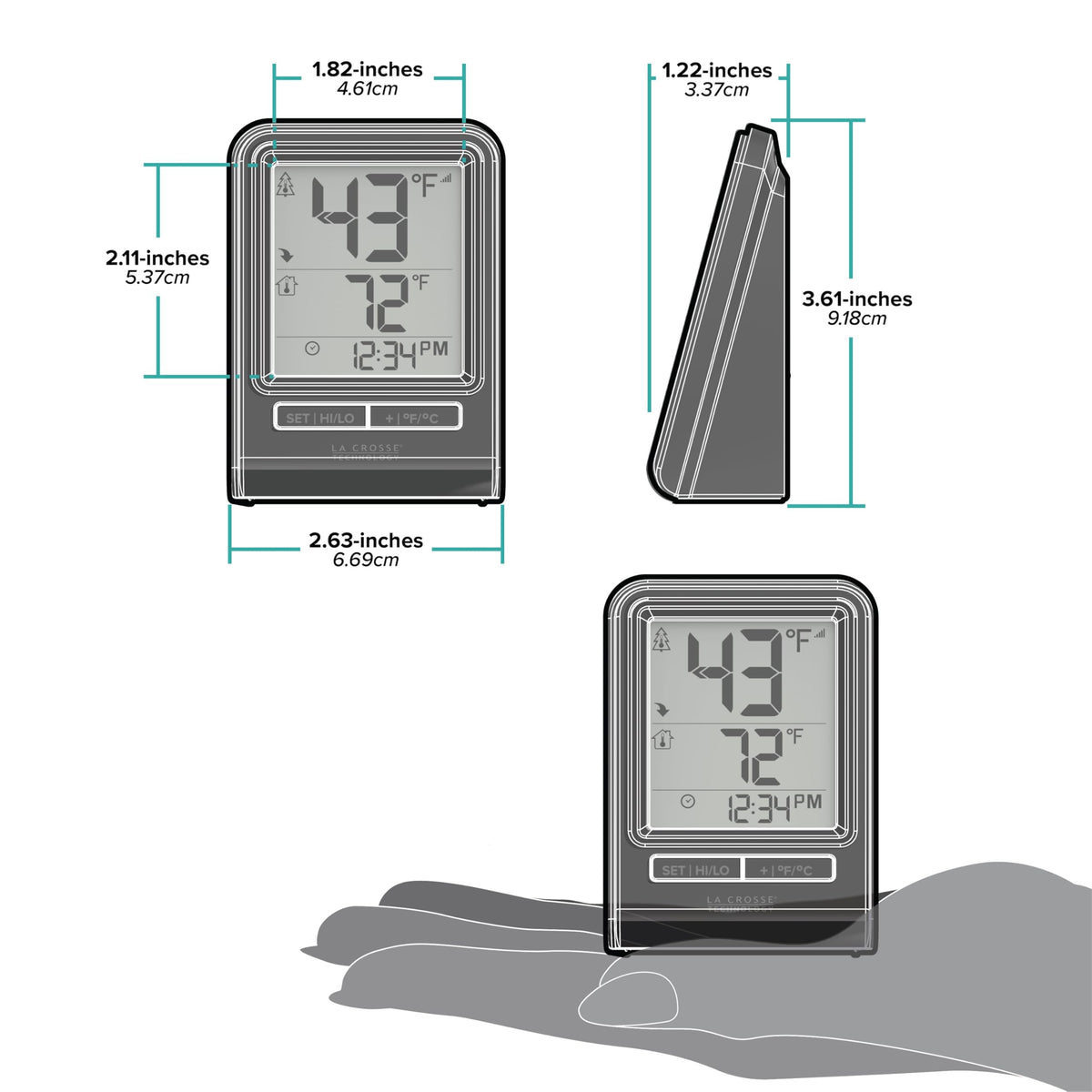 La Crosse 308-1409BNH-CBP outdoor sensor syncing with indoor display