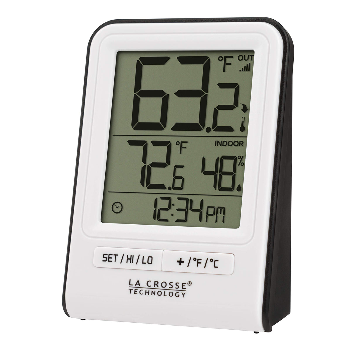 La Crosse outdoor sensor captures precise outdoor temperature for reliable weather monitoring.