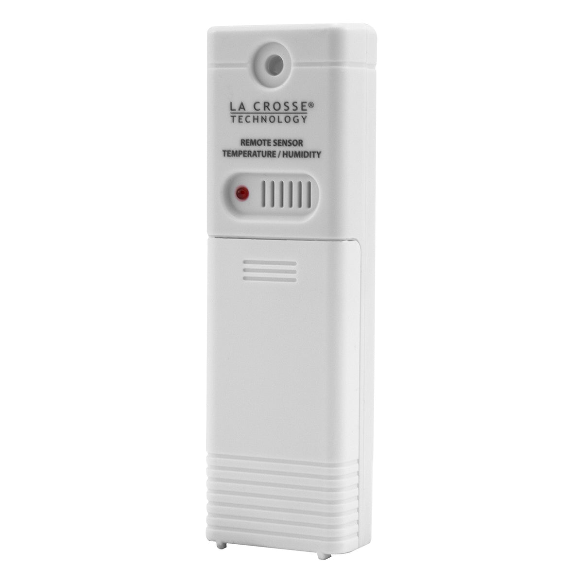 La Crosse outdoor sensor battery compartment close-up for easy maintenance