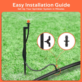 La Farah 16-inch tubing included to extend irrigation layout