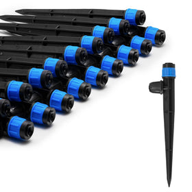 La Farah drip emitter with 4mm barb connector for versatile pot irrigation.