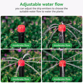 La Farah 5-inch stake positions emitters precisely for pots and planters