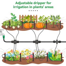 La Farah garden pot irrigation kit ideal for containers and small gardens