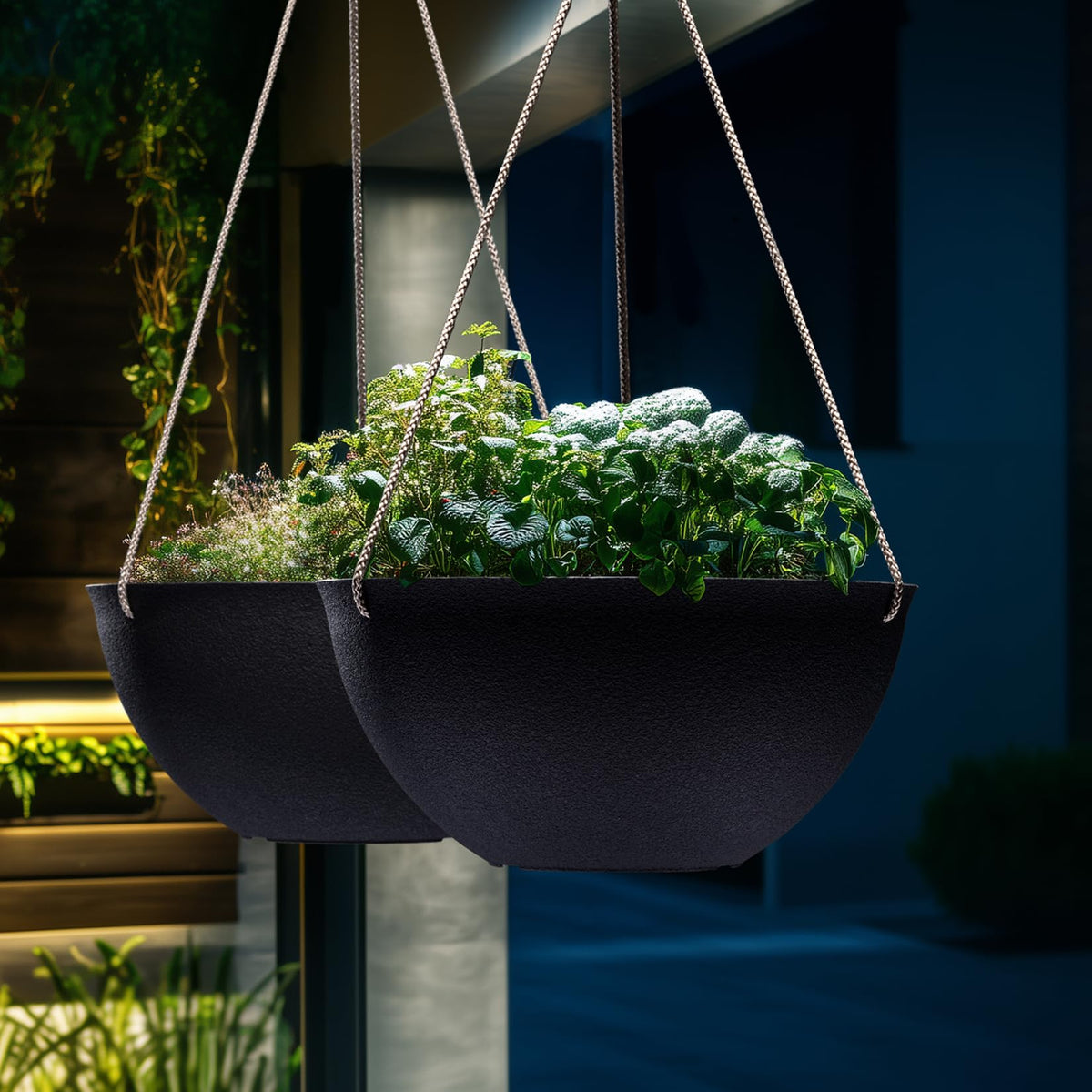 LA JOLIE MUSE durable, eco-friendly material offers a lightweight yet sturdy planter.