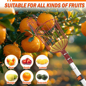 LAANPOLE non-slip handle provides a secure grip during long harvest sessions.