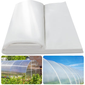 Laapee 5-layer reinforced polyethylene film provides durable greenhouse coverage for year-round use.