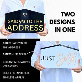 Labend Home lightweight corrugated plastic sign for easy transport