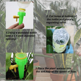 LABOTA bottle-insertion demo showing tool-free setup with common beverages