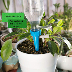 LABOTA outdoor garden use demonstrates scalable watering for multiple pots