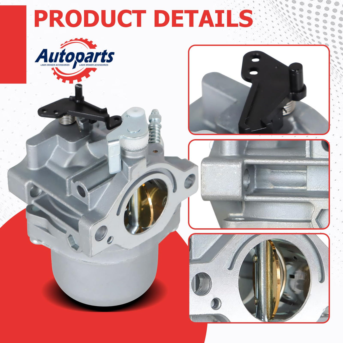 Labwork packaged carburetor with all parts ready for installation.
