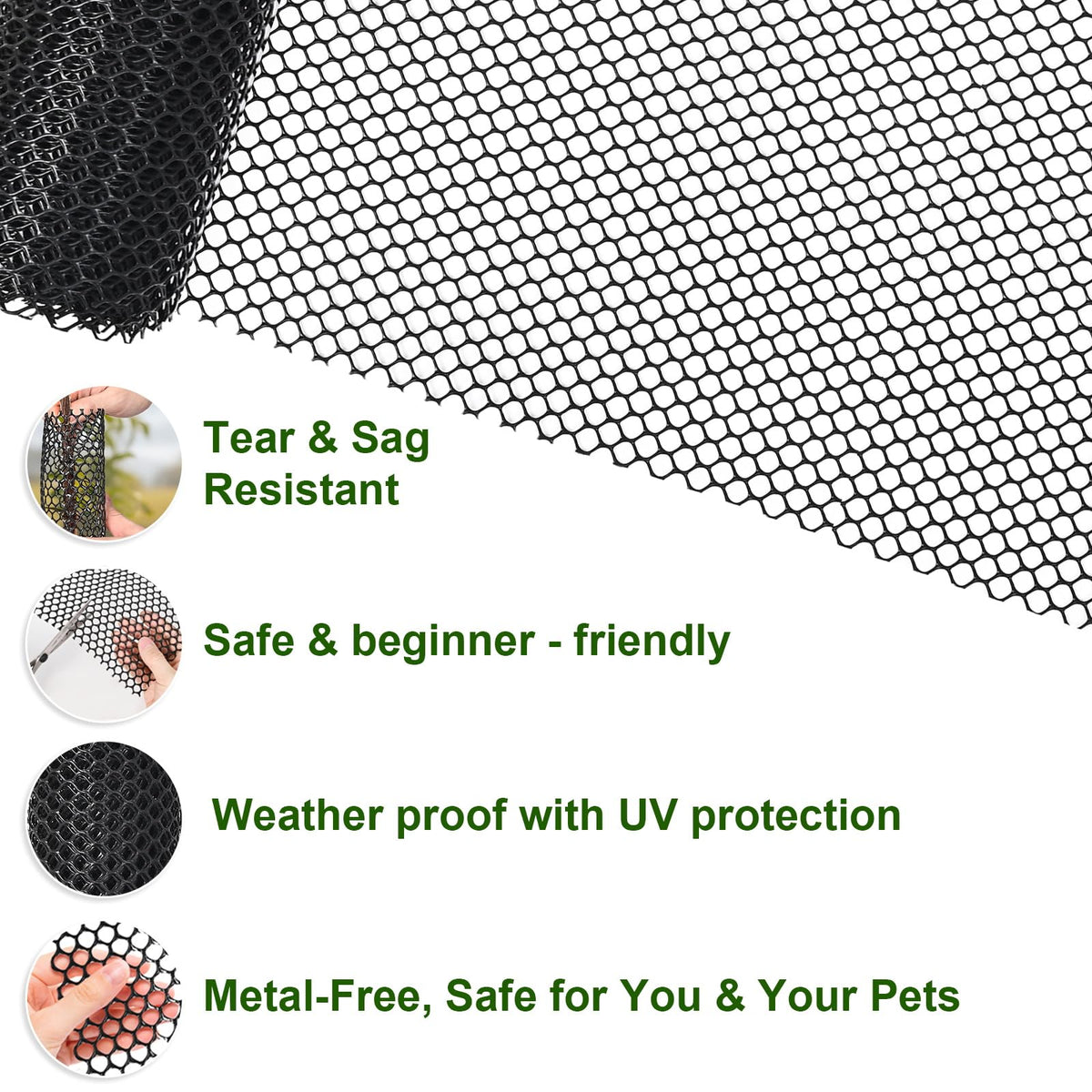 Laddatz DIY animal barrier for gardens with simple cuts.