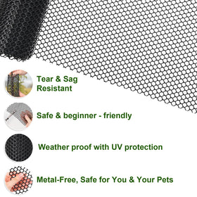 Laddatz DIY animal barrier for gardens with simple cuts.
