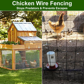 Laddatz easy-install mesh for quick DIY pet fences with scissors.
