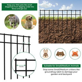 LADECH 4-gauge steel with powder coating for outdoor durability and rust resistance.