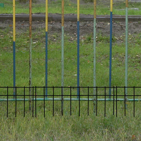 LADECH decorative outdoor border to keep critters out and define flower beds.