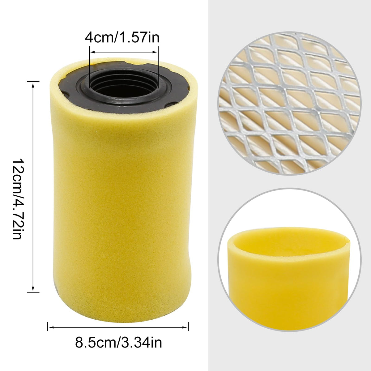 LaffoonParts oil filter: reliable filtration for Briggs-Stratton and Deere engines.
