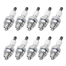 laffoonparts spark plug kit label shows model compatibility overview.