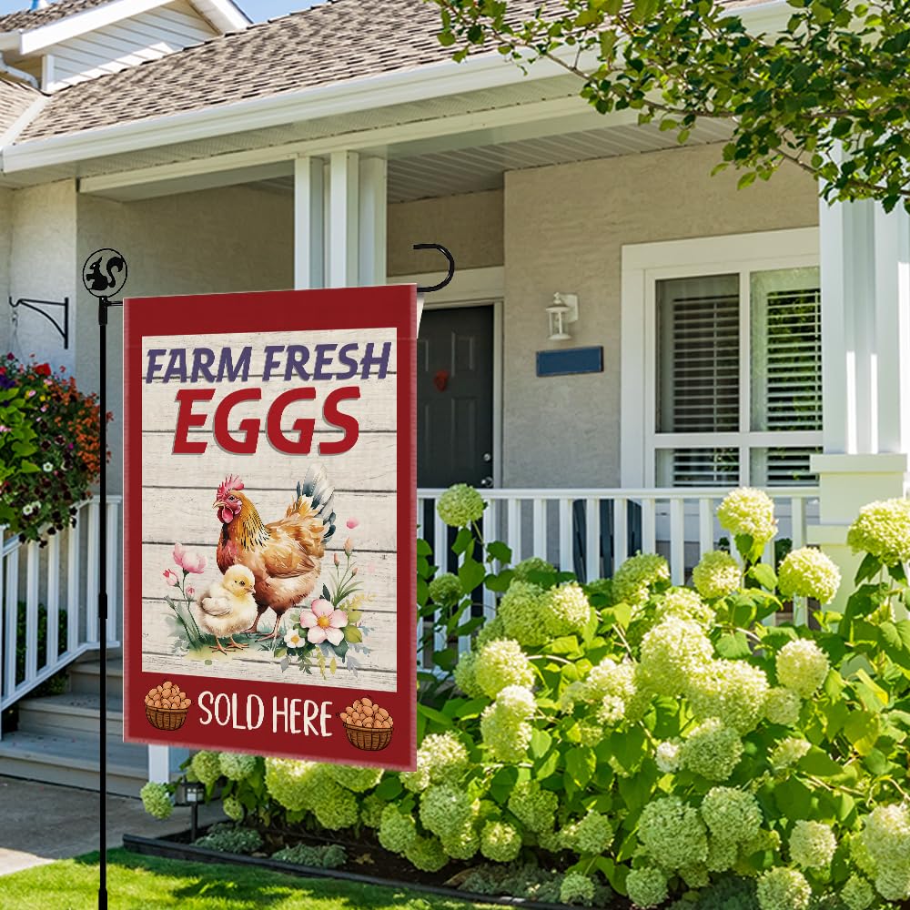 LAGZDFC Outdoor garden flag offers durable weather-ready display.