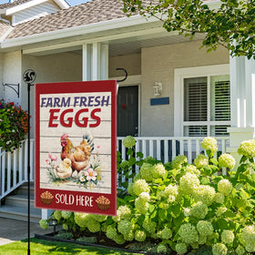 LAGZDFC Outdoor garden flag offers durable weather-ready display.