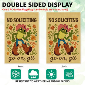 LAGZDFC Western frog sign adds humor to yard entrances and porches.