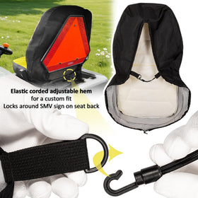LAIKOU easy-install seat cover demonstrates quick, secure fit.